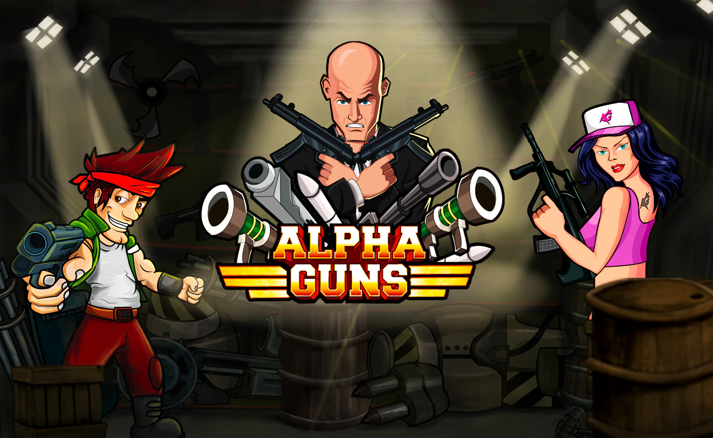 Alpha Guns game artwork