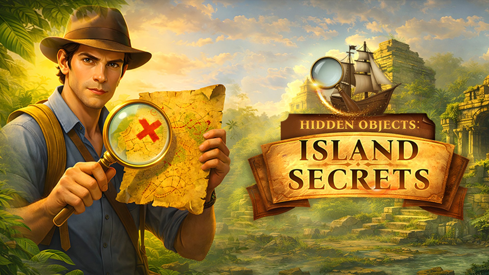Hidden Objects: Island Secrets game artwork