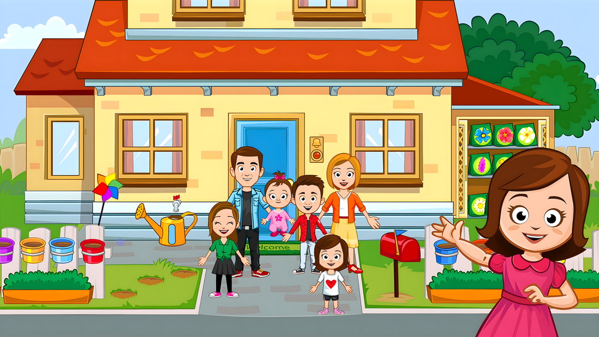 My Town Home: Family Playhouse game artwork