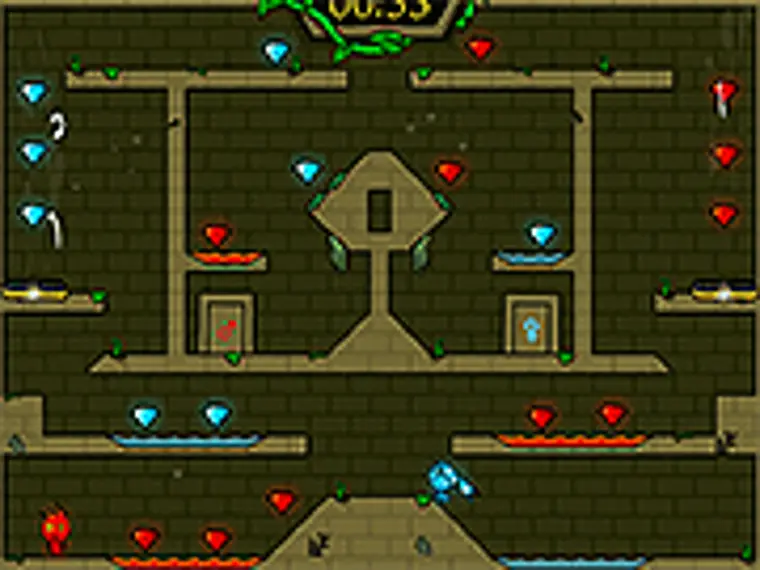 Fireboy and Watergirl Forest Temple game artwork